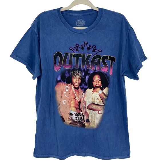 Official Merch Outkast T-Shirt Blue Size Large NWOT - Picture 1 of 6